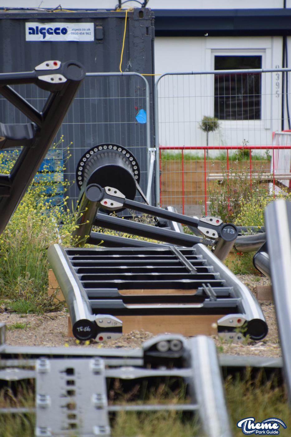 Chessington Minecraft Coaster Track Reveals Launch and Possible Spike