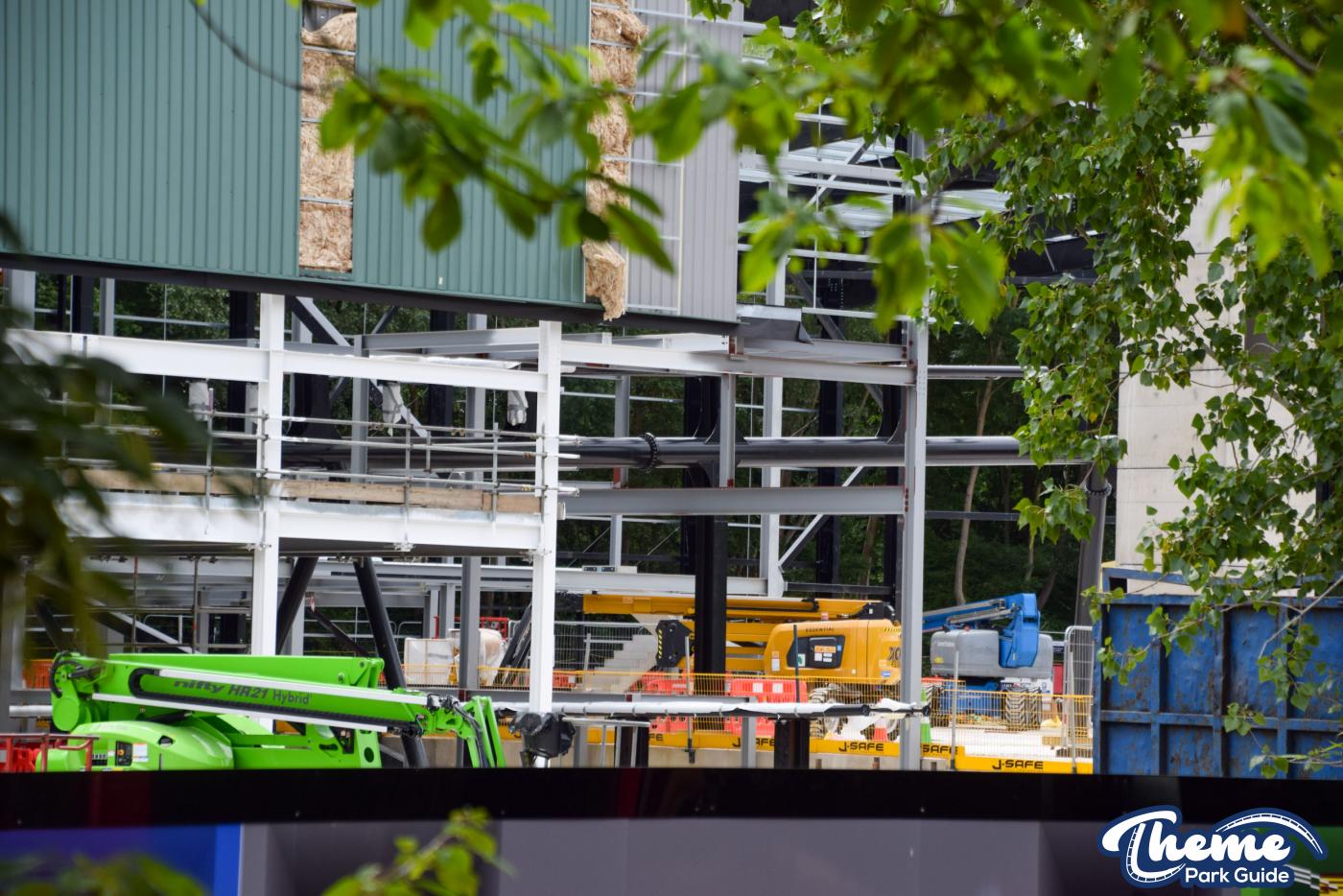 Chessington Minecraft Coaster Track Reveals Launch and Possible Spike