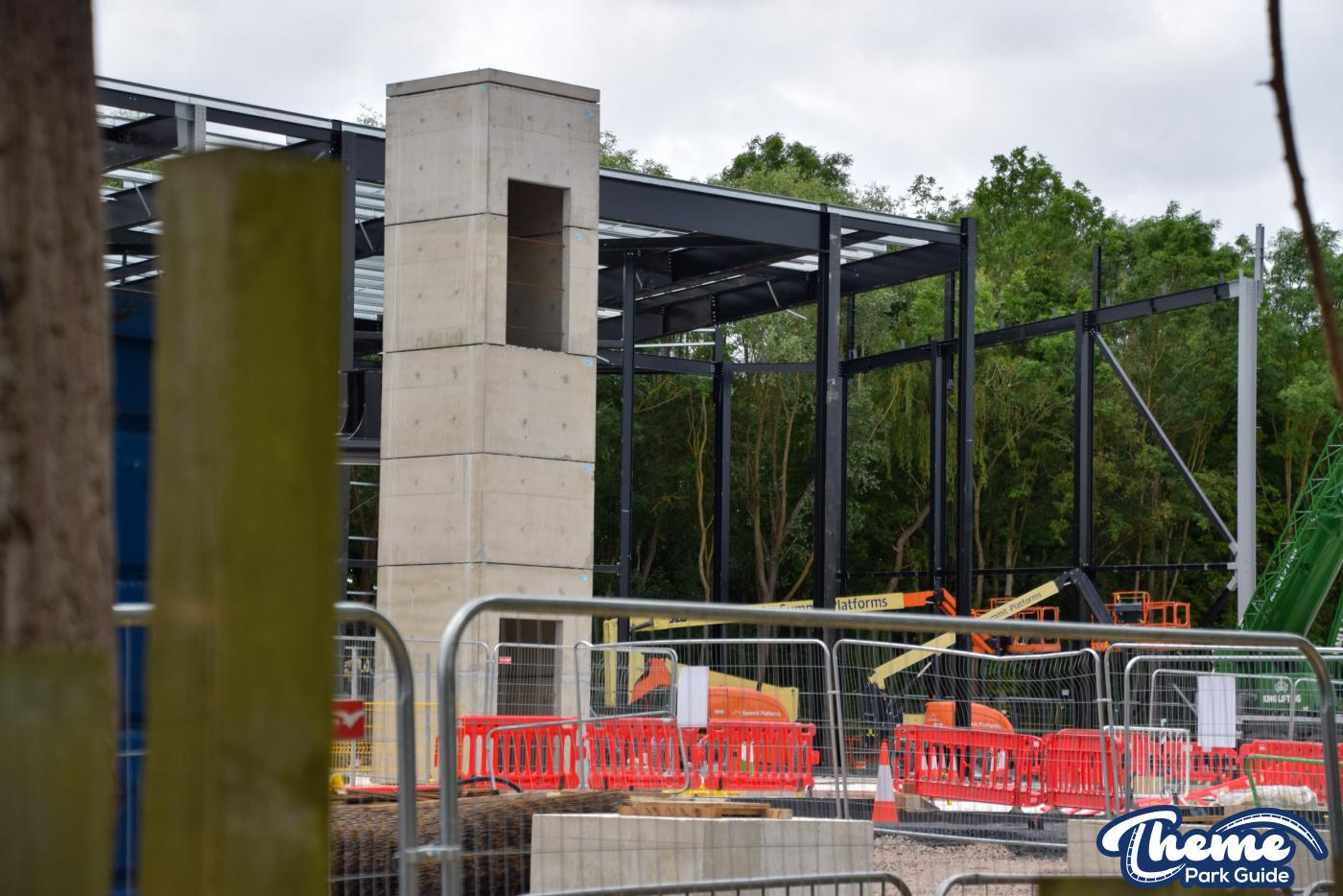 Chessington Minecraft Coaster Track Reveals Launch and Possible Spike