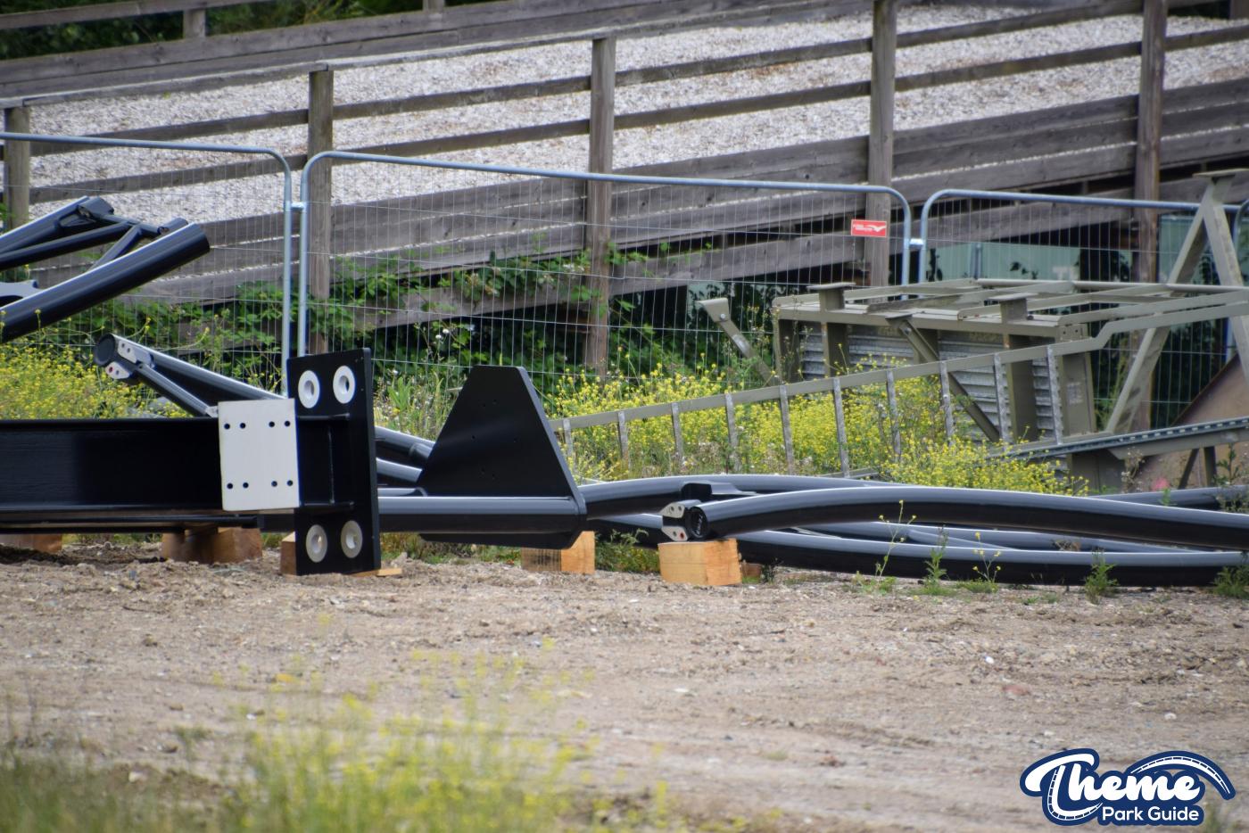 Chessington Minecraft Coaster Track Reveals Launch and Possible Spike