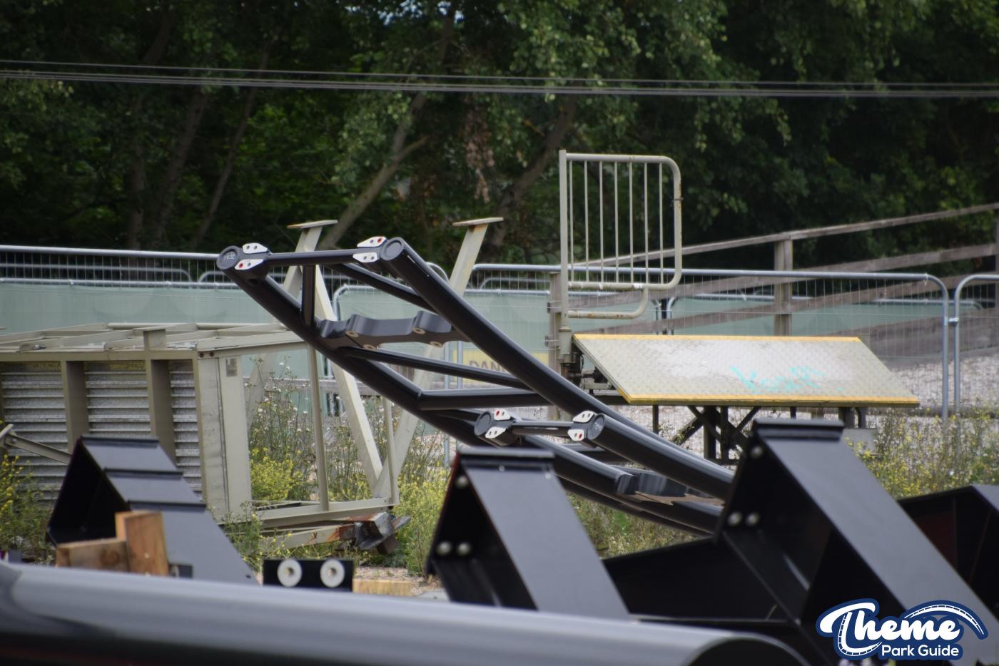 Chessington Minecraft Coaster Track Reveals Launch and Possible Spike