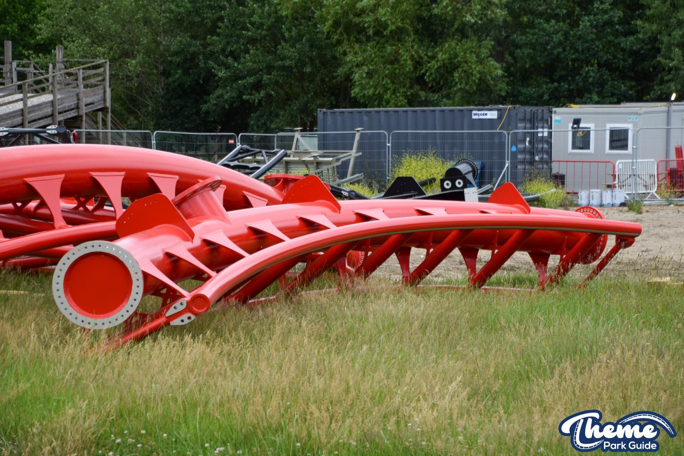 Chessington Minecraft Coaster Track Reveals Launch and Possible Spike