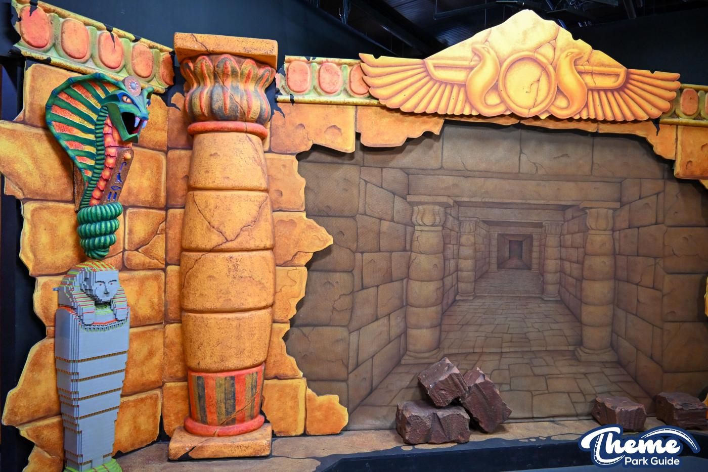 Laser Raiders Behind the Bricks -