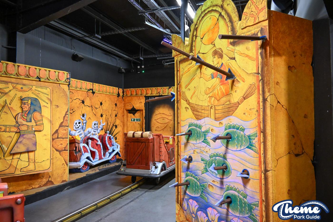 Laser Raiders Behind the Bricks -