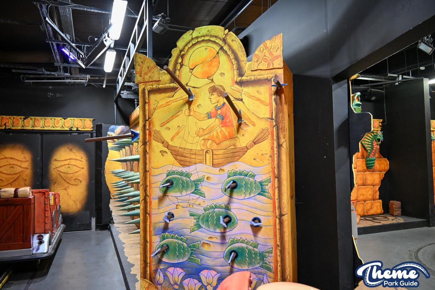 Laser Raiders Behind the Bricks -