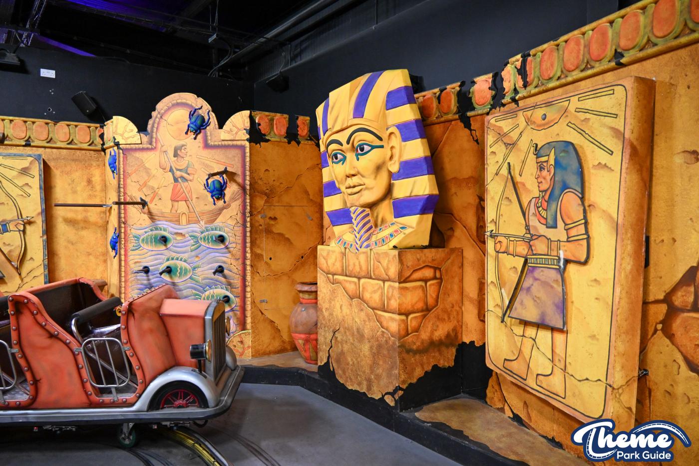Laser Raiders Behind the Bricks -