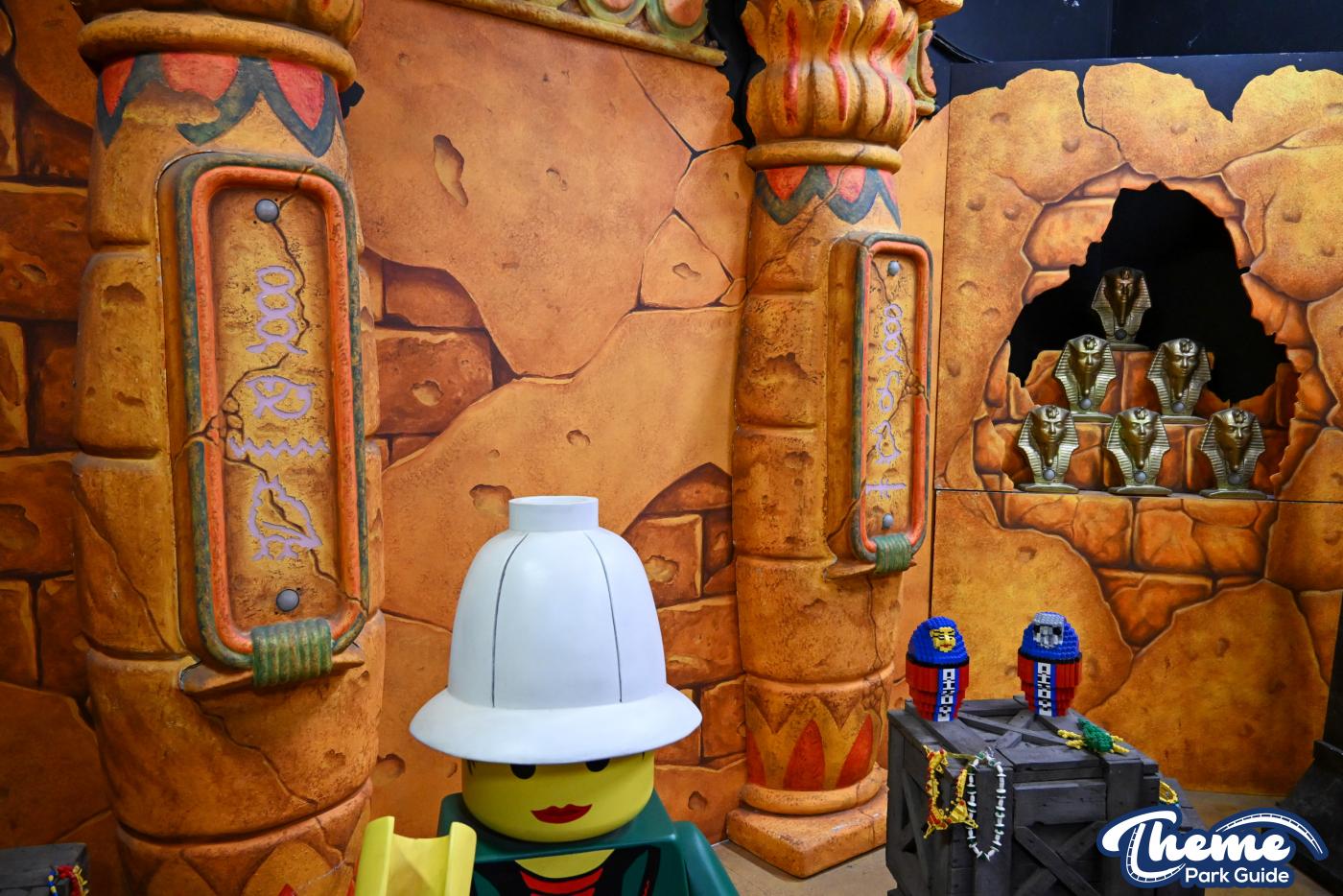 Laser Raiders Behind the Bricks -