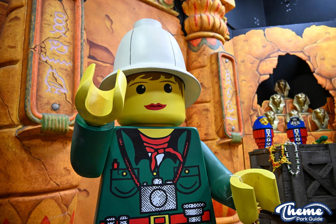Laser Raiders Behind the Bricks -