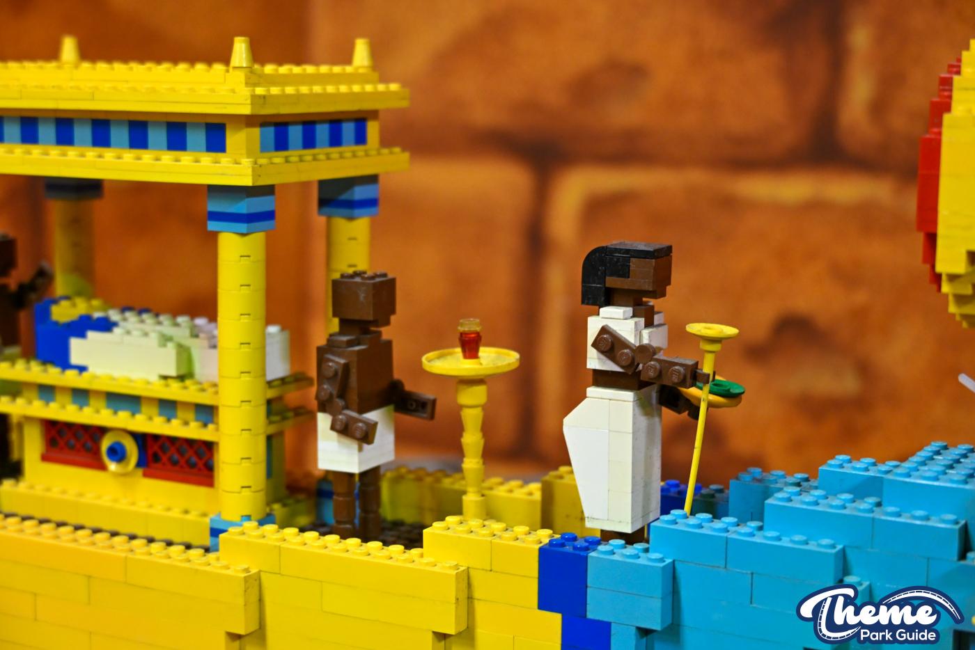 Laser Raiders Behind the Bricks -