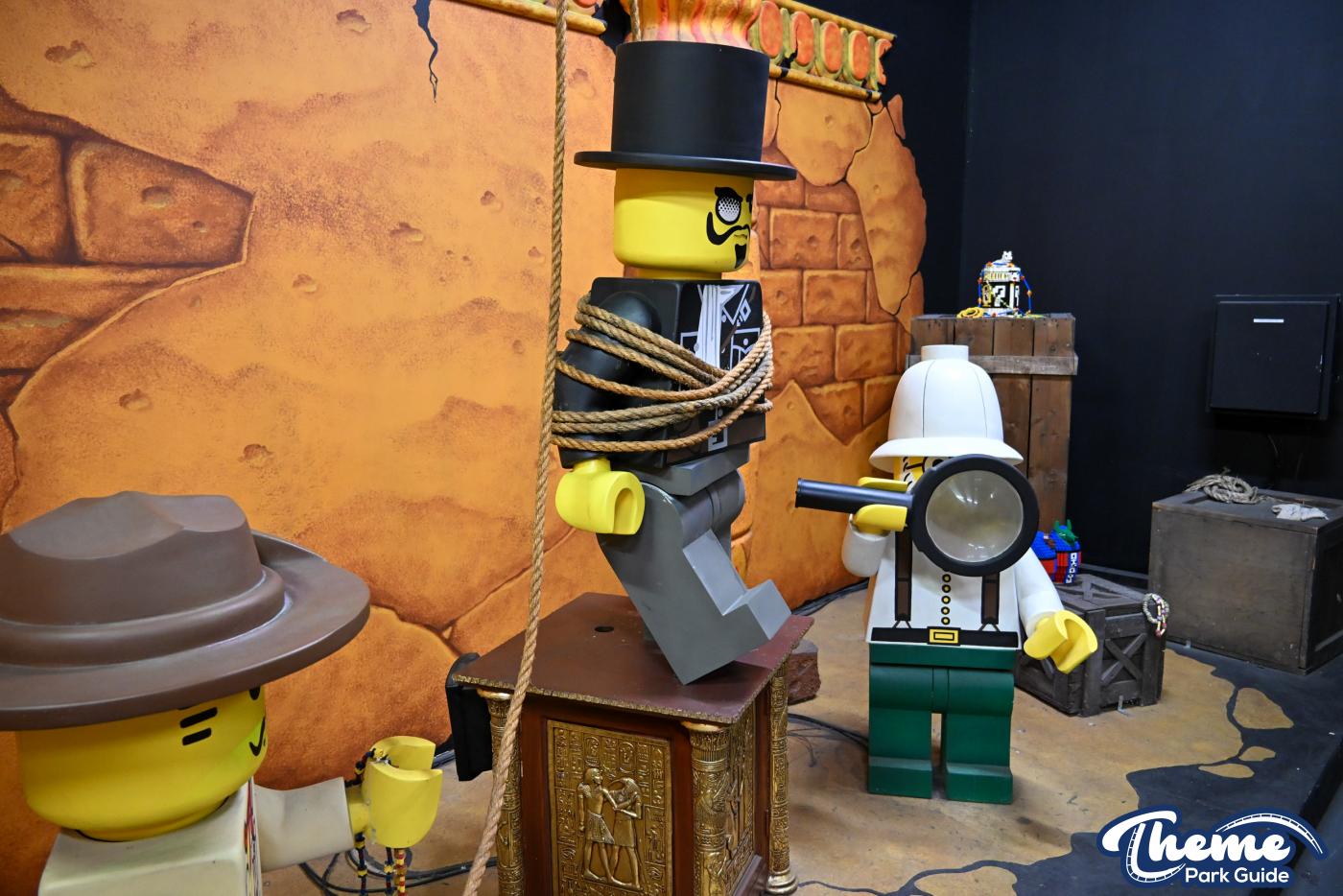 Laser Raiders Behind the Bricks -
