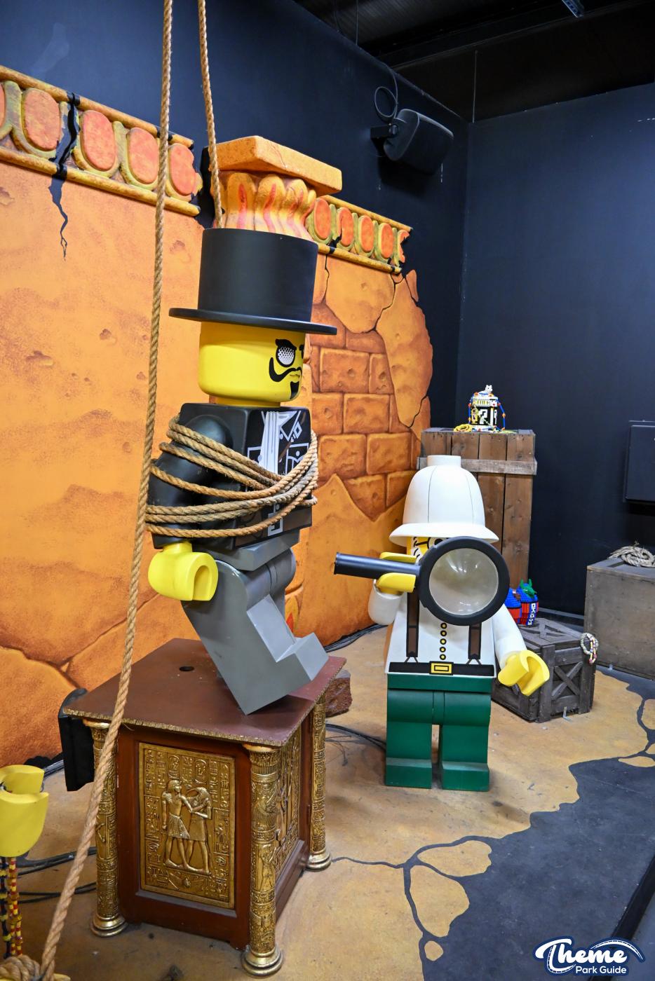 Laser Raiders Behind the Bricks -