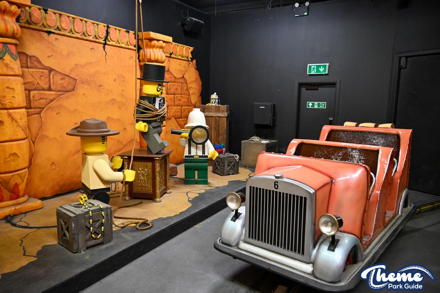 Laser Raiders Behind the Bricks -