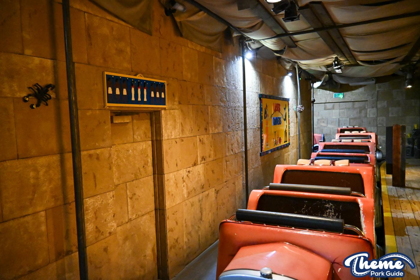 Laser Raiders Behind the Bricks -