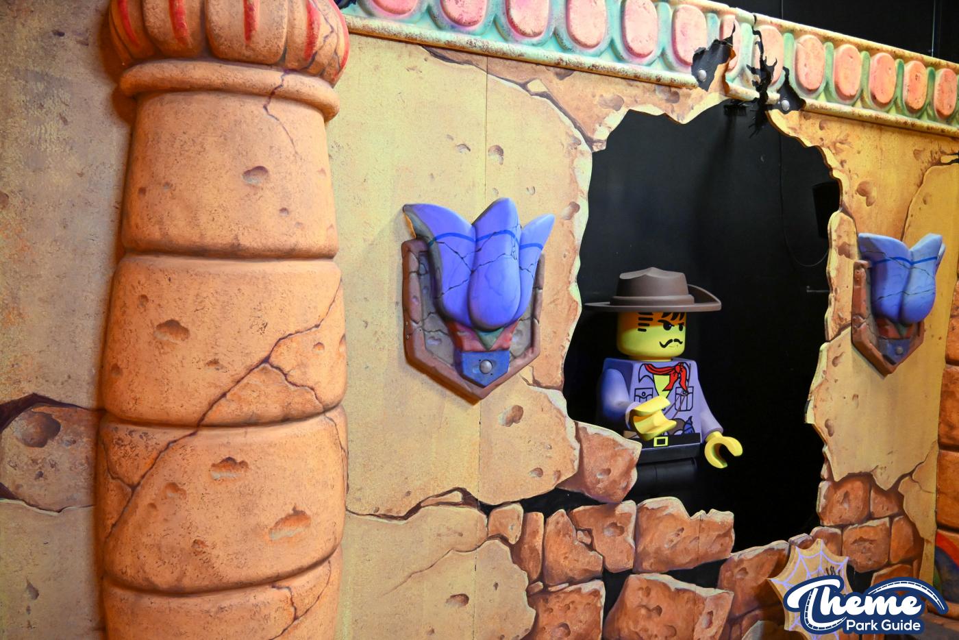 Laser Raiders Behind the Bricks -