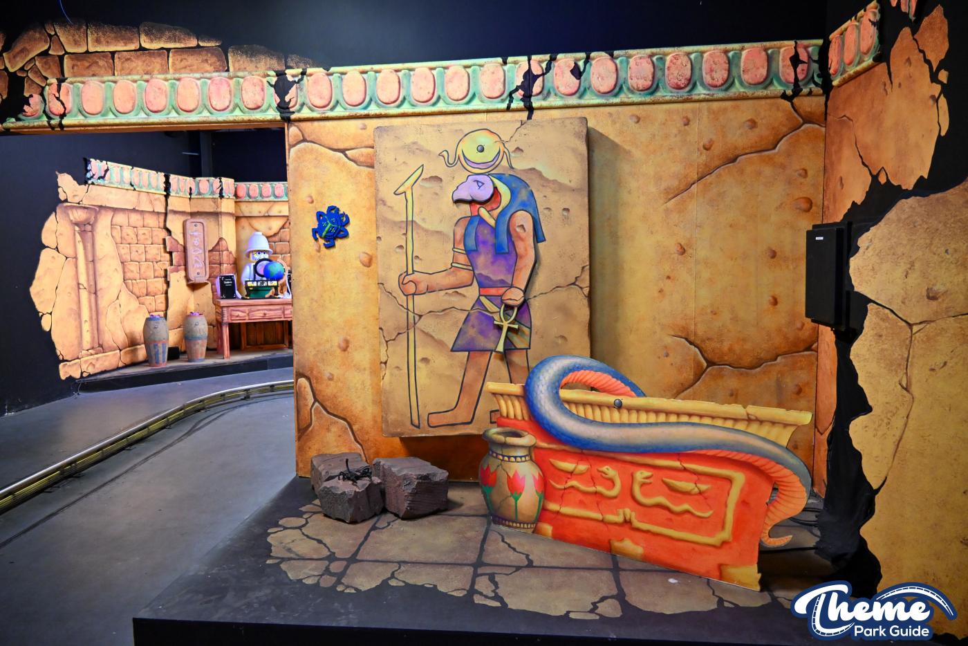 Laser Raiders Behind the Bricks -