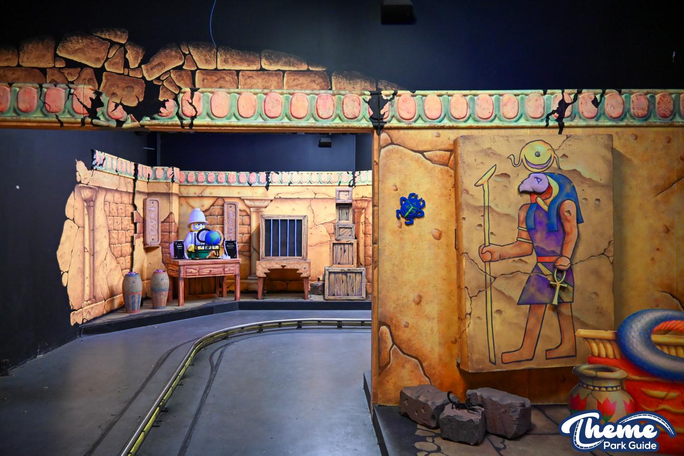 Laser Raiders Behind the Bricks -