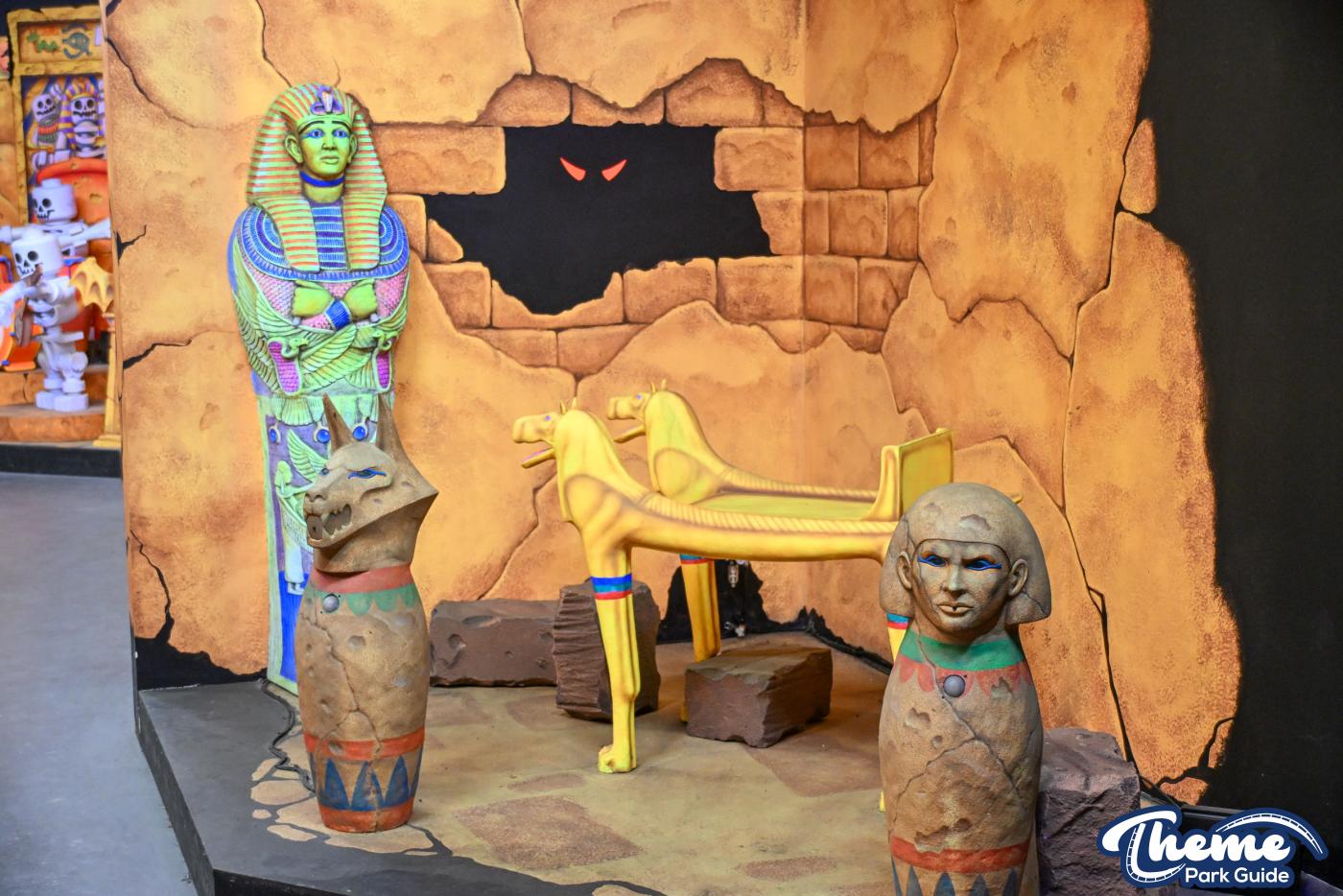 Laser Raiders Behind the Bricks -