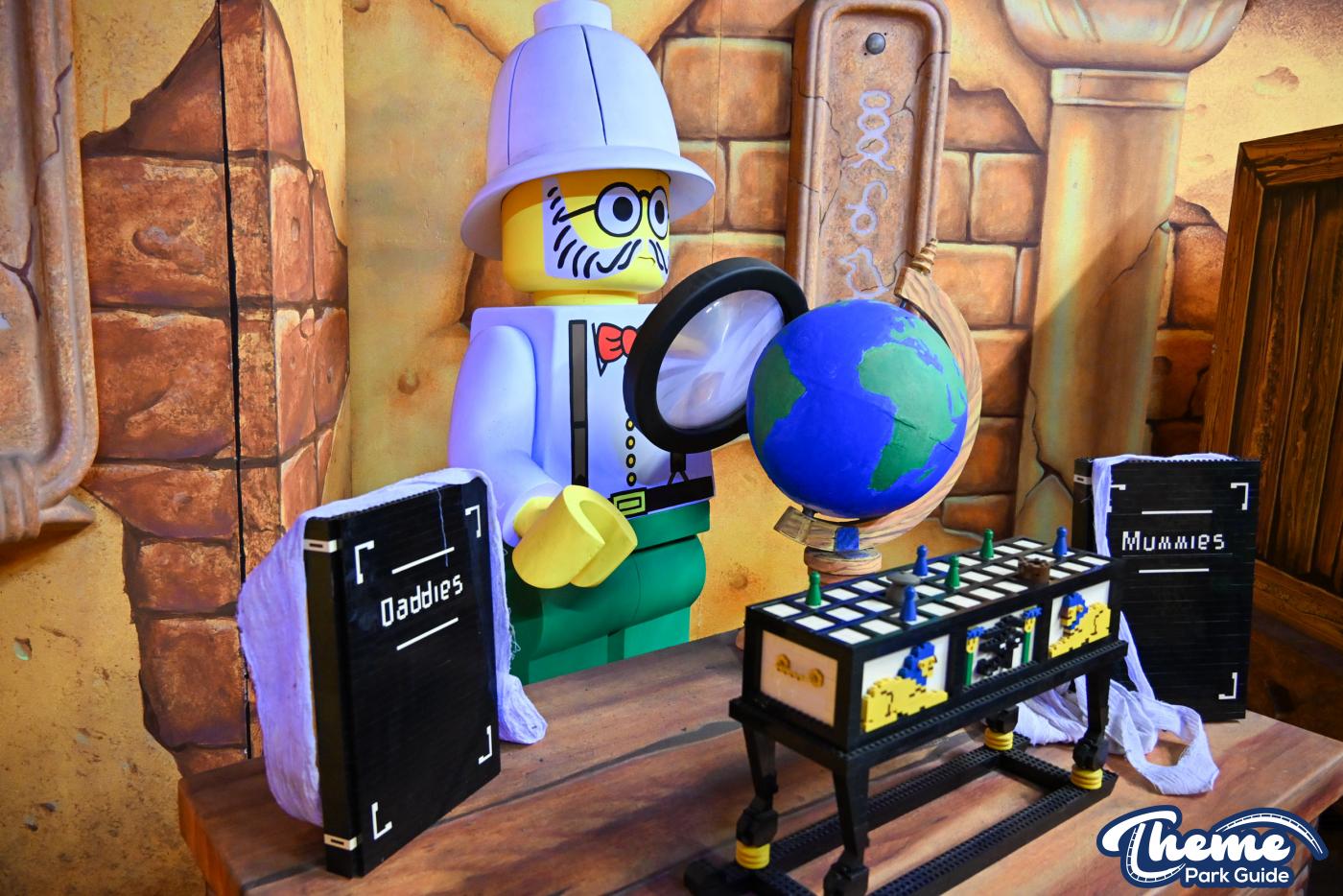 Laser Raiders Behind the Bricks -