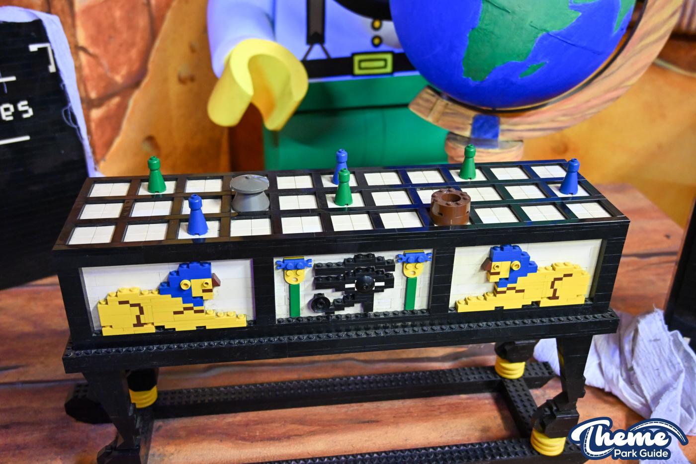 Laser Raiders Behind the Bricks -