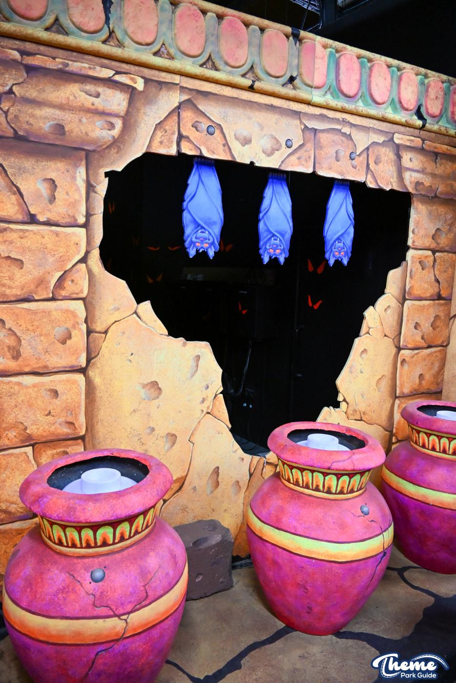 Laser Raiders Behind the Bricks -