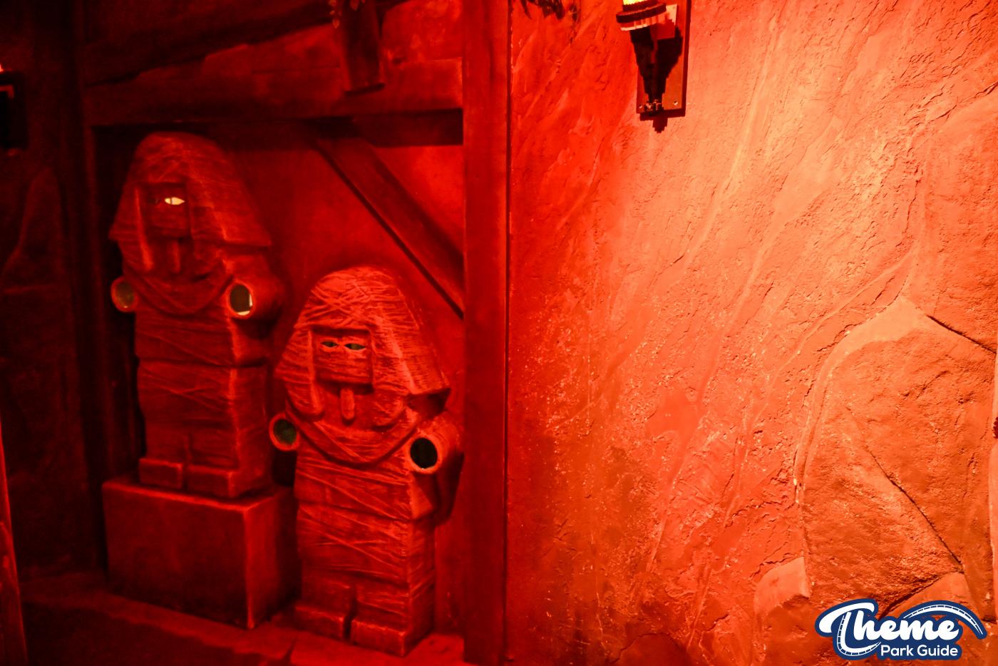 Laser Raiders Behind the Bricks -