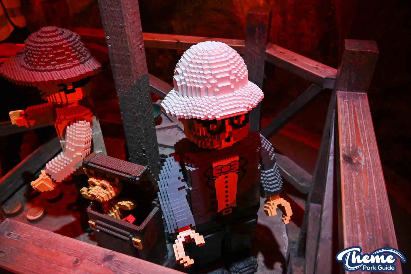Laser Raiders Behind the Bricks -