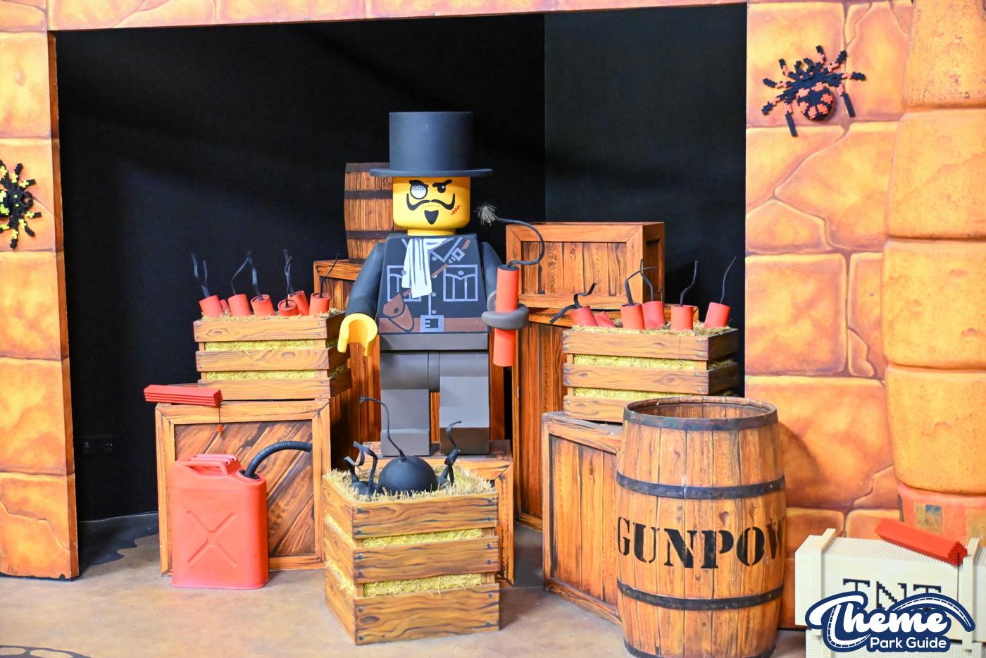 Laser Raiders Behind the Bricks -