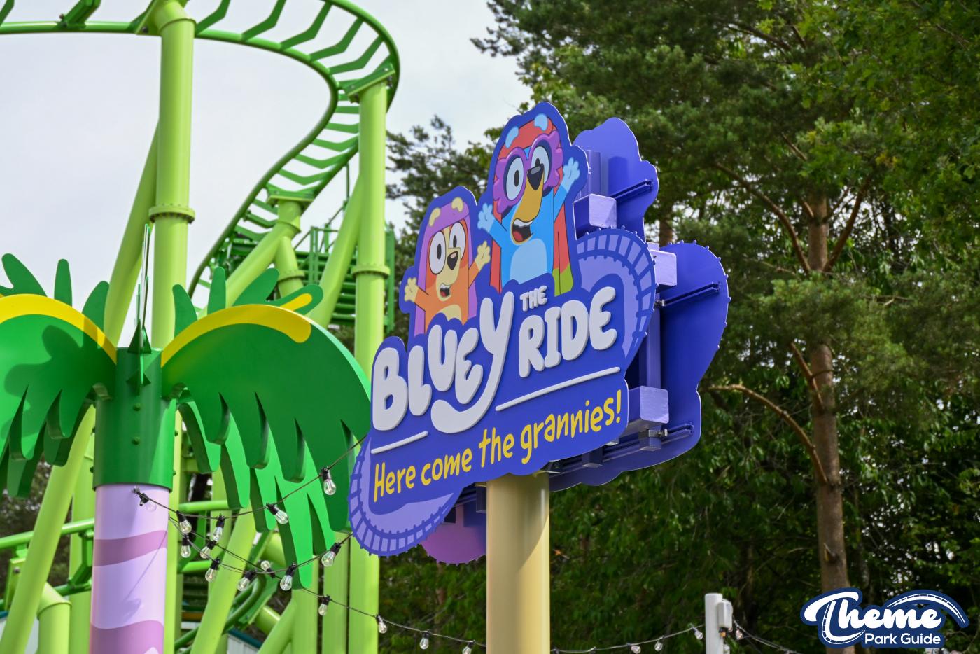 Bluey Rollercoaster Opens at Alton Towers