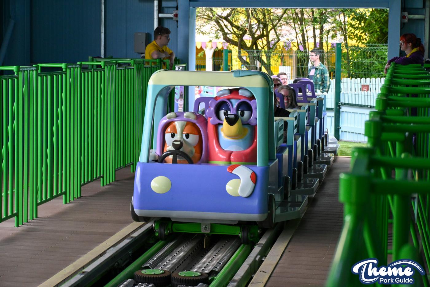 Bluey Rollercoaster Opens at Alton Towers