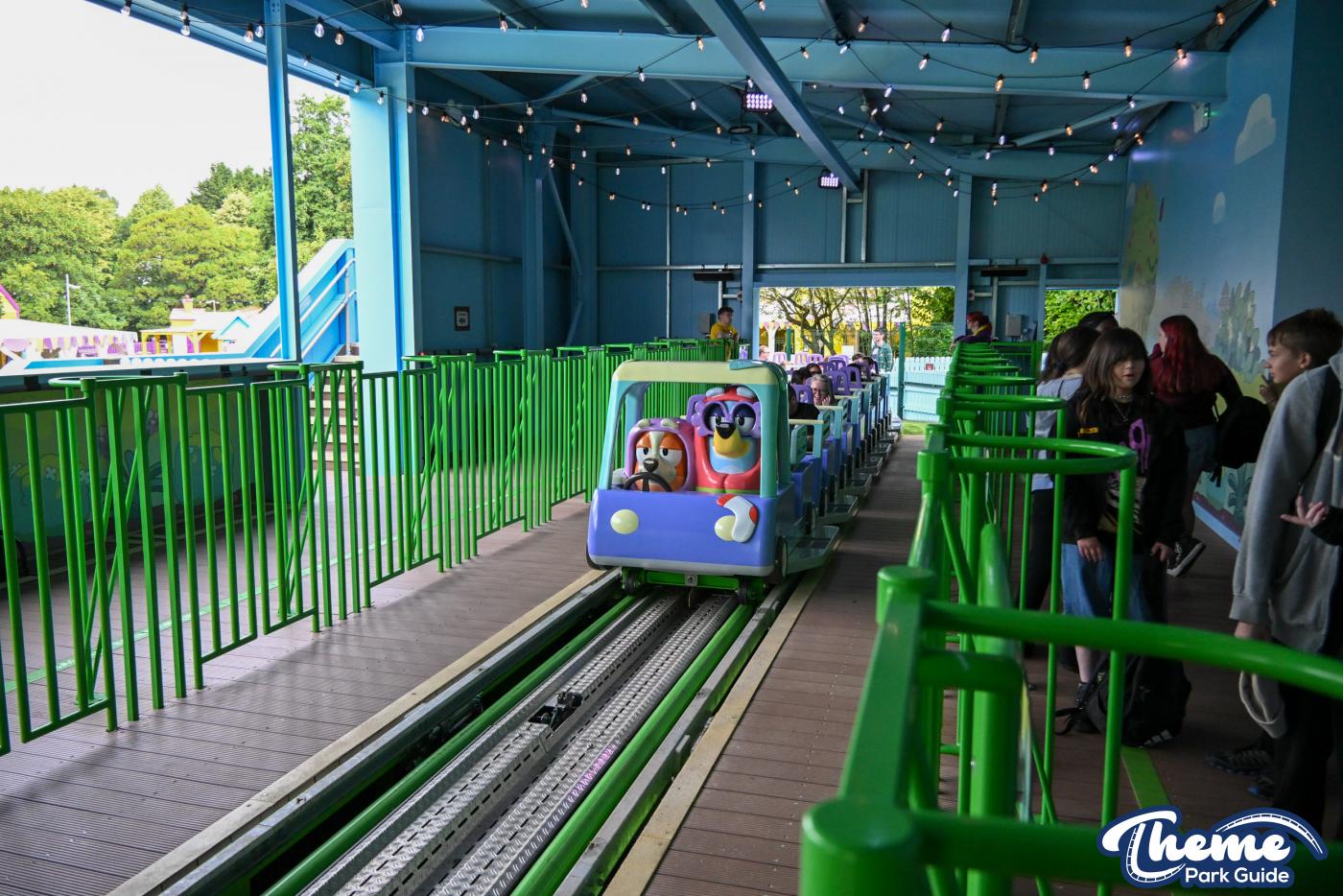 Bluey Rollercoaster Opens at Alton Towers
