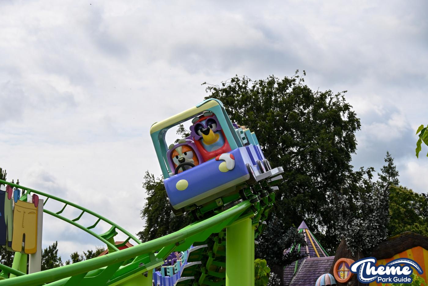 Bluey Rollercoaster Opens at Alton Towers