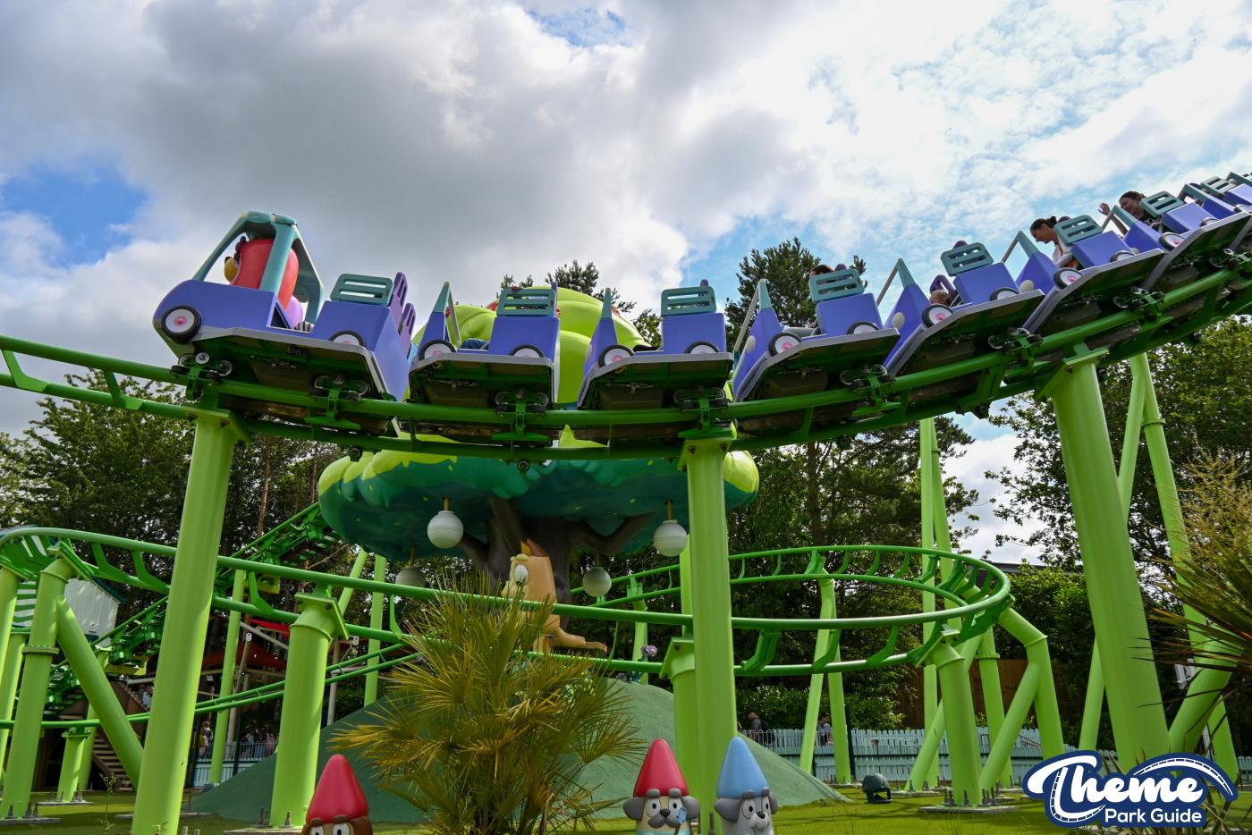 Bluey Rollercoaster Opens at Alton Towers