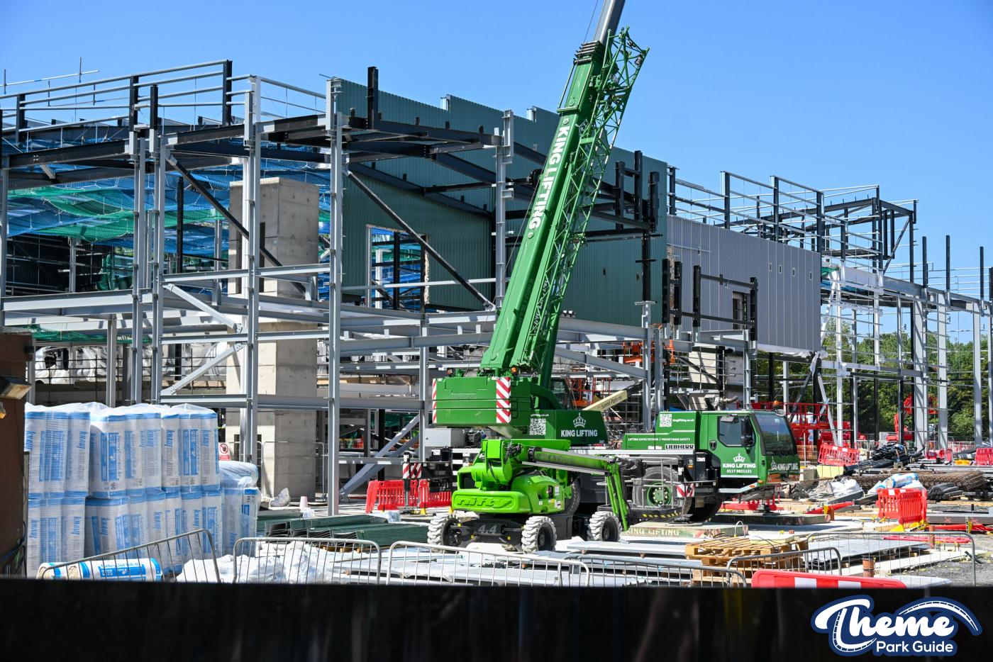 Minecraft Coaster’s Indoor Track, Possible Spike and Elevated Queue Take Shape