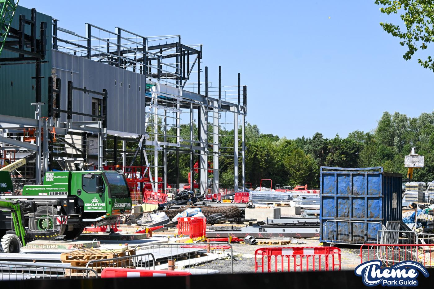 Minecraft Coaster’s Indoor Track, Possible Spike and Elevated Queue Take Shape