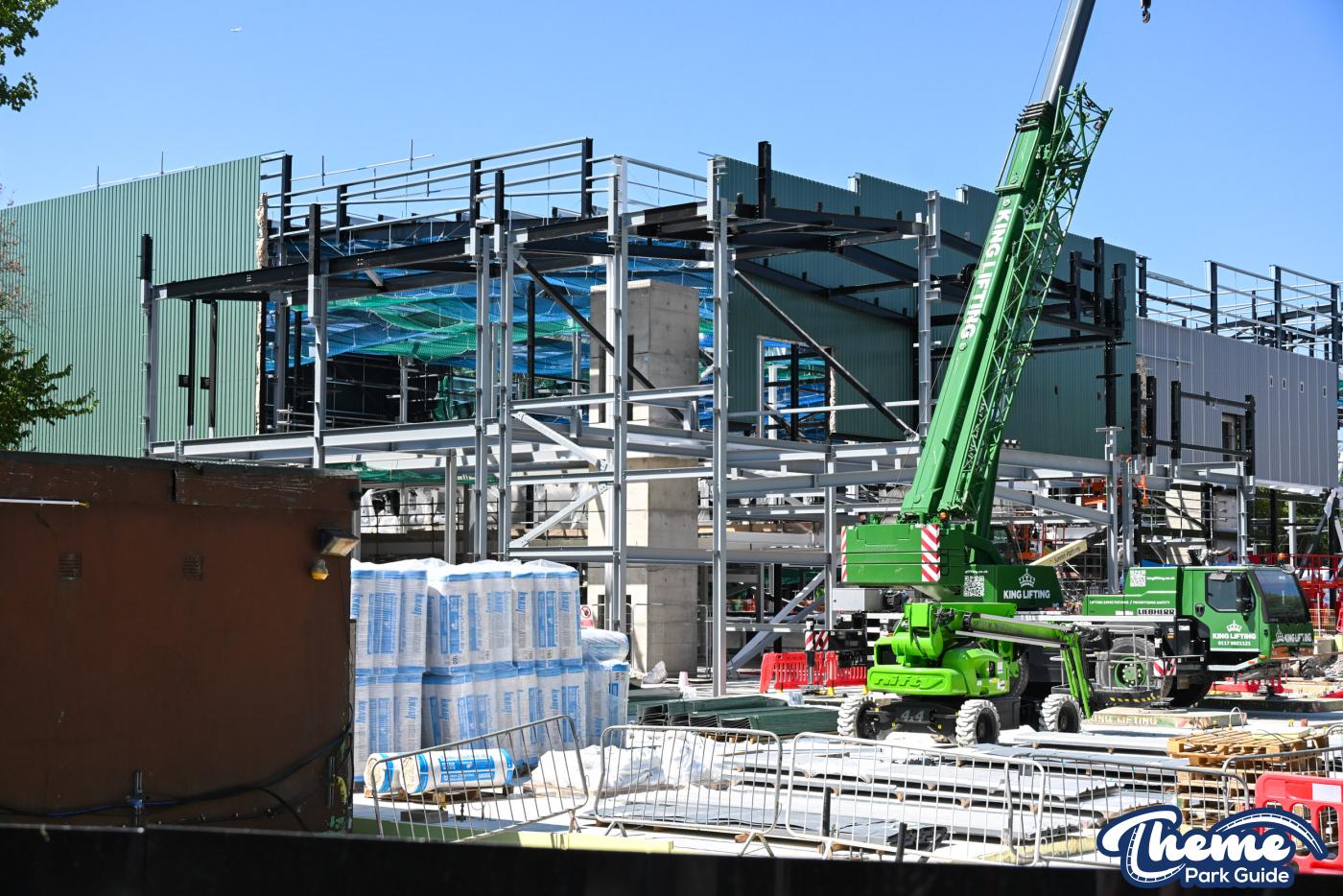Minecraft Coaster’s Indoor Track, Possible Spike and Elevated Queue Take Shape