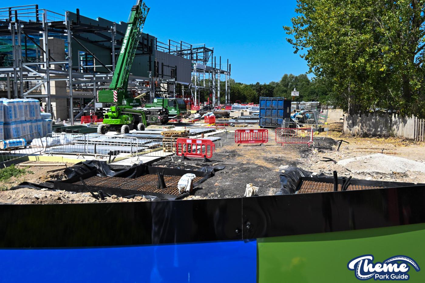 Minecraft Coaster’s Indoor Track, Possible Spike and Elevated Queue Take Shape
