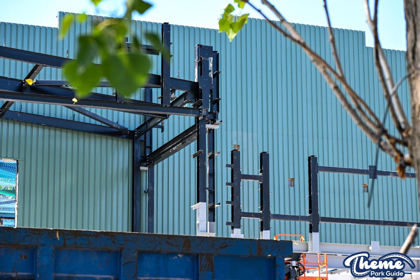 Minecraft Coaster’s Indoor Track, Possible Spike and Elevated Queue Take Shape