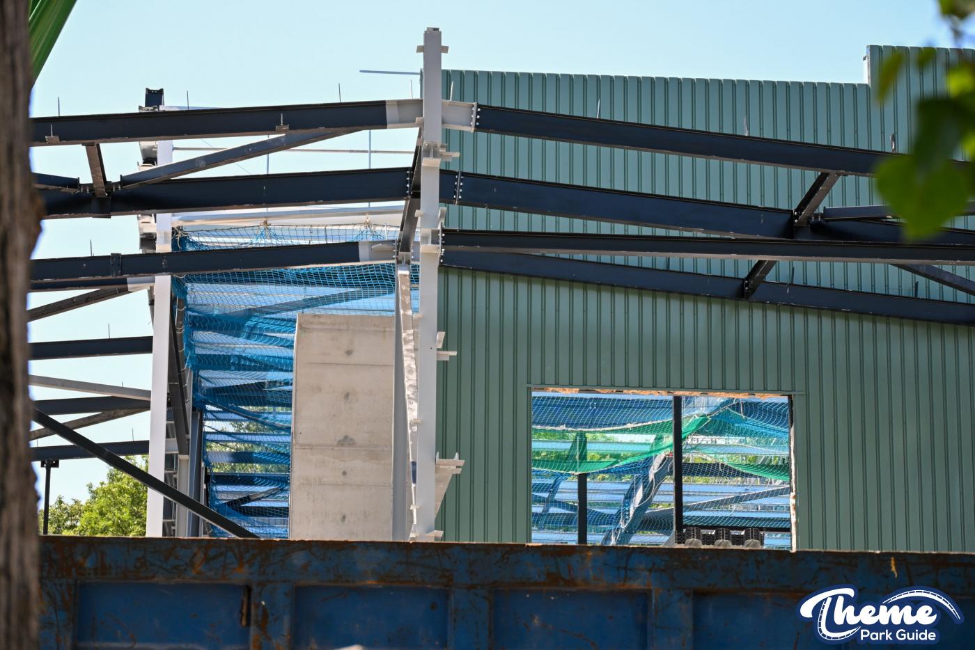 Minecraft Coaster’s Indoor Track, Possible Spike and Elevated Queue Take Shape