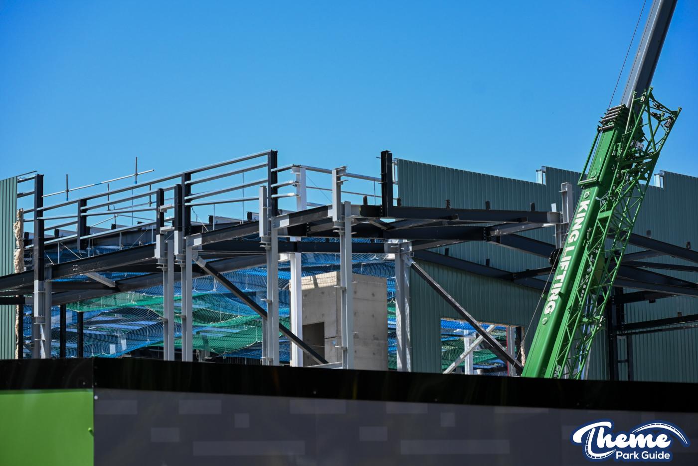 Minecraft Coaster’s Indoor Track, Possible Spike and Elevated Queue Take Shape