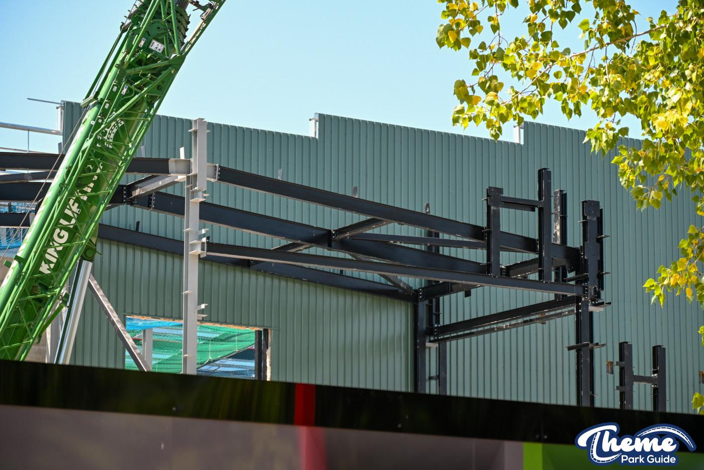Minecraft Coaster’s Indoor Track, Possible Spike and Elevated Queue Take Shape