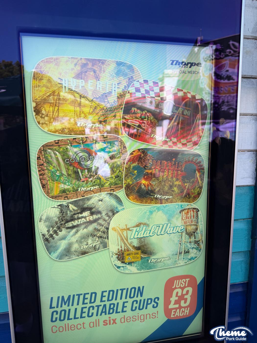 Thorpe Park Launches Limited Edition Ride Cups for Summer 2026