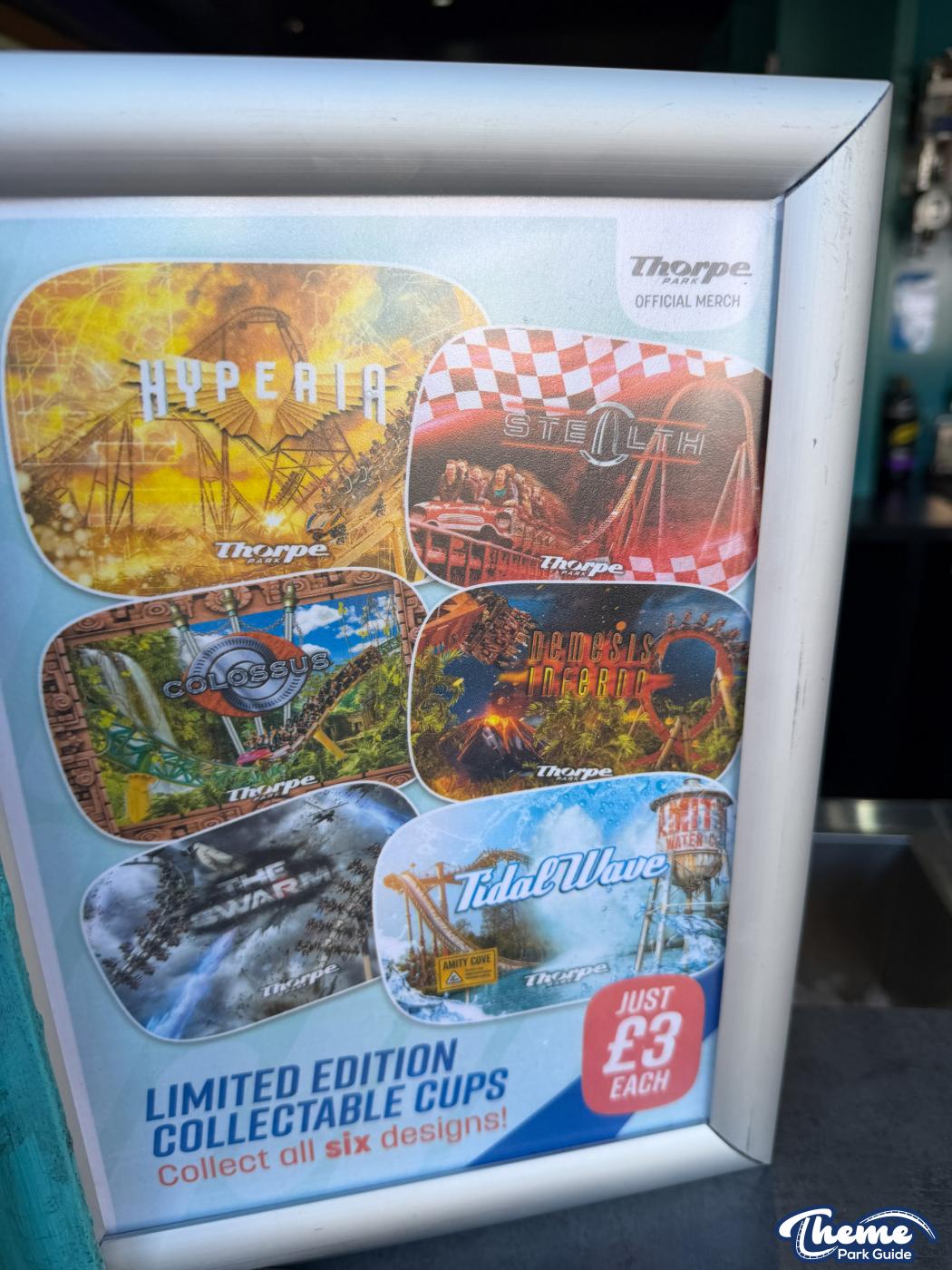 Thorpe Park Launches Limited Edition Ride Cups for Summer 2026