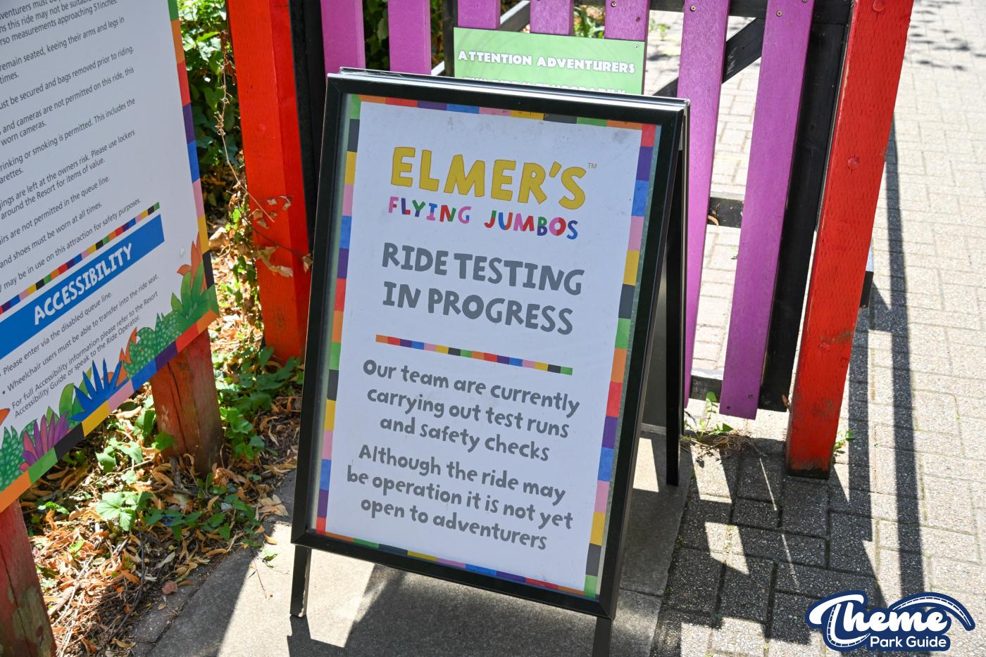 Elmer’s Flying Jumbos Looks Almost Ready to Reopen at Chessington