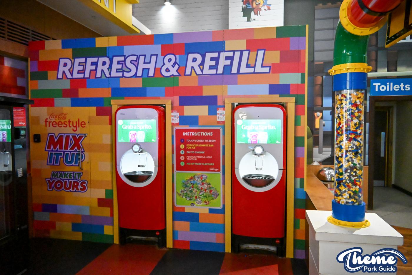 LEGO Hotel Freestyle Refill Station