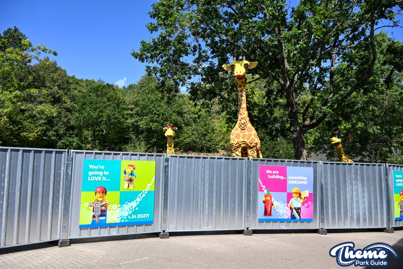 LEGO Movie Theatre and Sky Rider Station Now Gone