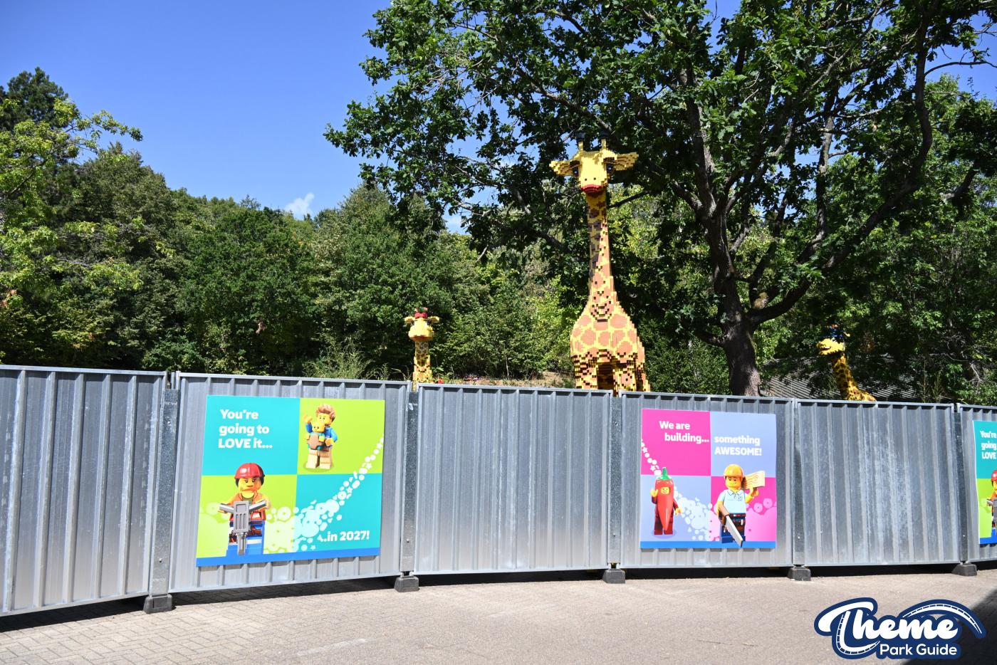 LEGO Movie Theatre and Sky Rider Station Now Gone