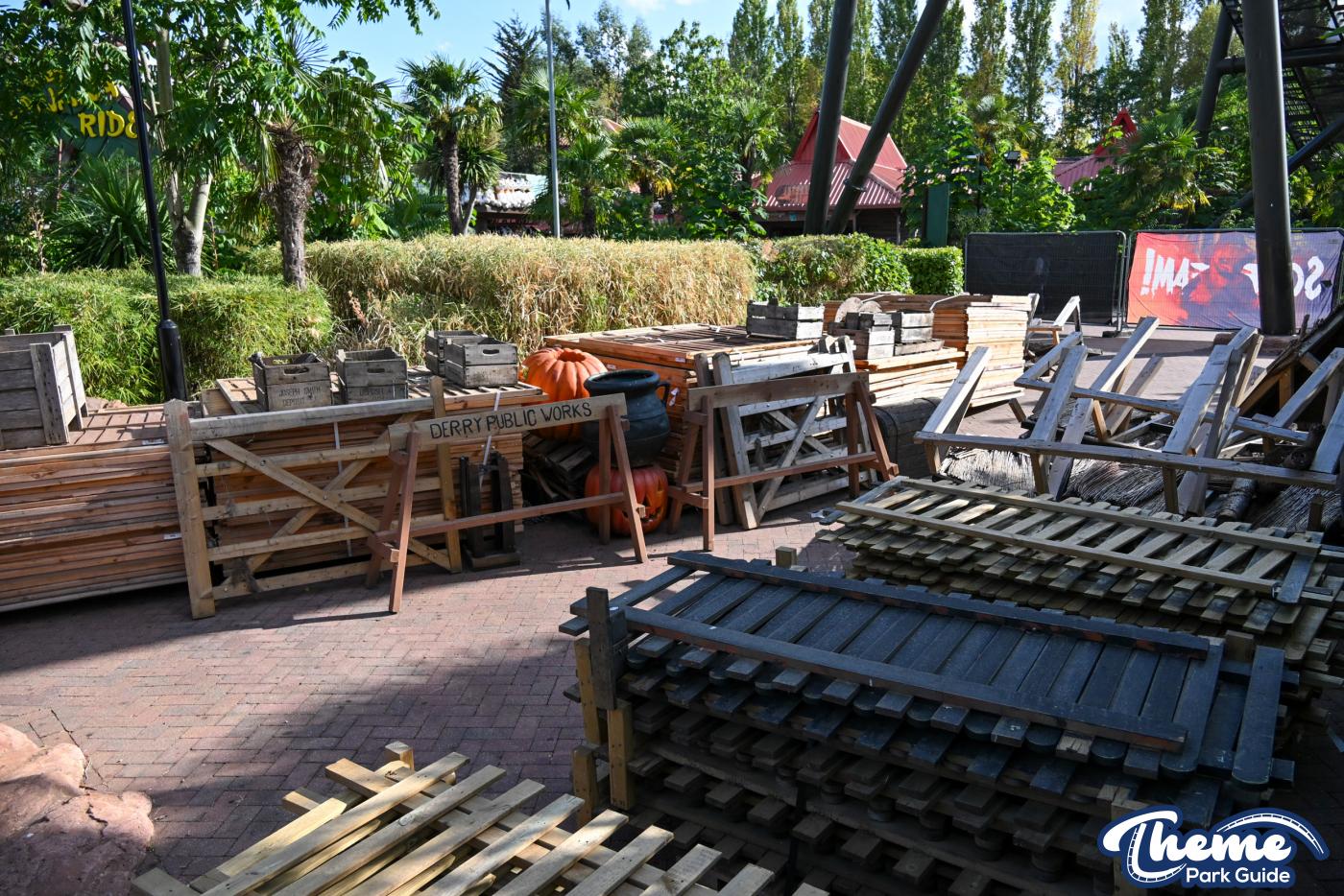 The Crows Returning? Fright Nights 2026 Construction Continues at Thorpe Park