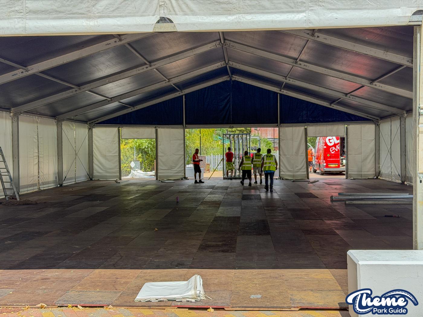 Fright Nights 2026 New Maze Construction Begins at Thorpe Park