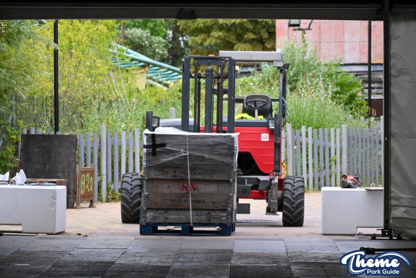 Fright Nights 2026 New Maze Construction Begins at Thorpe Park