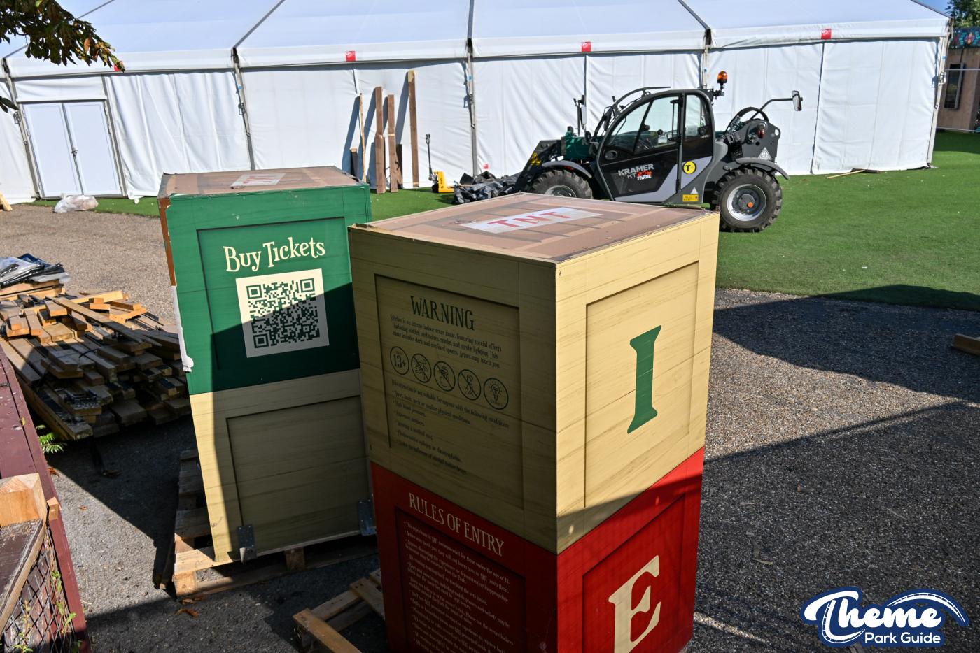 Stitches Set and Props Arrive at Thorpe Park for Fright Nights 2026